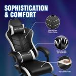 GTPLAYER Ergonomic Gaming Chair with Foot Rest