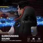 GTPLAYER Ergonomic Gaming Chair with Bluetooth Speakers