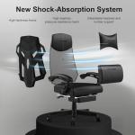 GTRACING Ergonomic Gaming Chair with Footrest