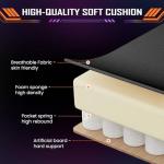 Sweetcrispy Ergonomic Gaming Chair with Footrest