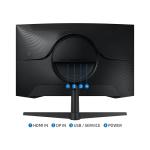 SAMSUNG 32" Odyssey Curved QHD Gaming Monitor
