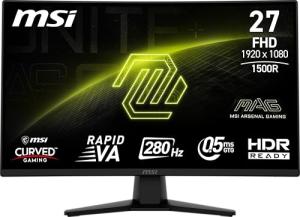 MSI 27" FHD Curved Gaming Monitor, 280Hz
