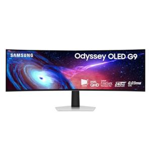 Samsung 49" Odyssey QD-OLED Curved Gaming Monitor