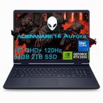 Alienware 16 Aurora Gaming Laptop - 120Hz, RTX 5050