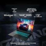 GIGABYTE A16 Gaming Laptop with RTX 5070