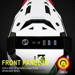 KEDIERS C650 White ATX Tower Gaming Case