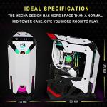 KEDIERS C650 White ATX Tower Gaming Case