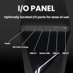 Zalman Raven RGB Mid-Tower Gaming PC Case