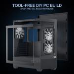 Redragon CA606 ATX Gaming PC Case with Fans