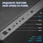 darkFlash ATX Mid-Tower Case with ARGB Fans