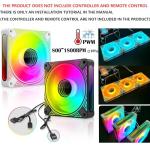 T-360MM Black ARGB Liquid CPU Cooler with Fans