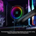 T-360MM Black ARGB Liquid CPU Cooler with Fans