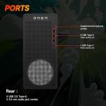 HP OMEN 16L Gaming Desktop with K500B Keyboard