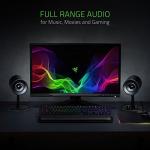 Razer Nommo Chroma 2.0 Gaming Speakers - Black
