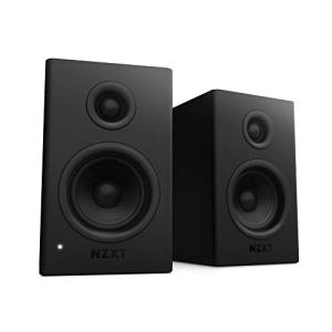 NZXT Relay Bookshelf Gaming Speakers - 80 Watts