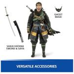 Jin Sakai Samurai Action Figure for PS5 Fans