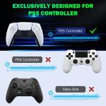 MoKo Wireless Mini Keyboard for PS5 Controller