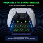 MoKo Wireless Mini Keyboard for PS5 Controller