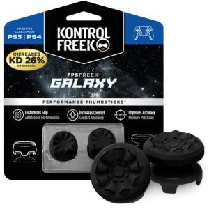 KontrolFreek Galaxy Black Performance Thumbsticks for PS4/PS5