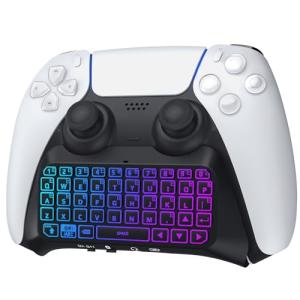 TiMOVO RGB Wireless Chatpad for PS5 Controller