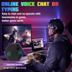 TiMOVO RGB Wireless Chatpad for PS5 Controller