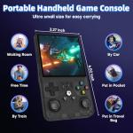R36MAX Handheld Retro Gaming Console with 64GB Card