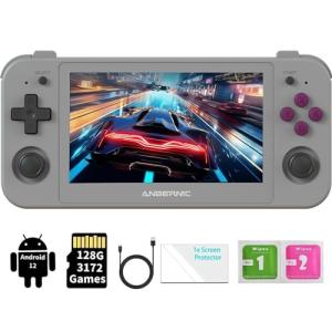 RG505 Retro Handheld Game Console with 3172 Games