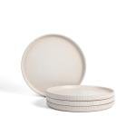 Stone Lain Haven 4 Piece Stoneware Dinner Plate Set