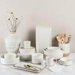 AmorArc 12-Piece Speckled Dinnerware Set for 4