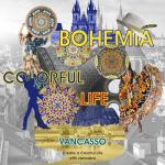 Colorful Ceramic Dinner Plates Set of 6