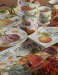 Autumn Harvest 11" Dinner Plates Set of 4