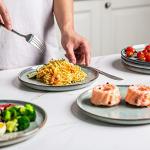 AmorArc Set of 6 10.5 Inch Ceramic Plates