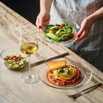 12pc Clear Glass Dinnerware Set for Every Occasion