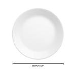 Corelle Winter Frost White 10.25" Dinner Plates Set