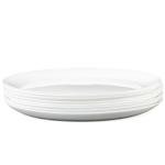 Set of 8 Microwave & Dishwasher Safe Glass Plates