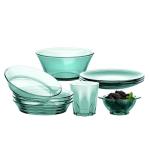 Cobalt Glass Dinner Plates - Set of 4