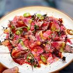 Mora Ceramic Dinner Plates Set of 6 - Vanilla