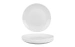 6-Piece Lightweight White Dinner Plates Set