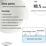 6-Piece Lightweight White Dinner Plates Set