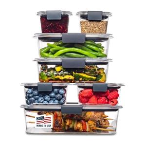 Rubbermaid 14-Piece Food Storage Container Set