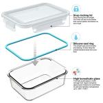 AILTEC 18-Piece Glass Food Storage Set