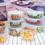 AILTEC 18-Piece Glass Food Storage Set