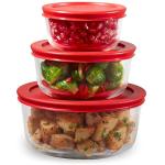 Pyrex Simply Store Round Glass Food Storage Set