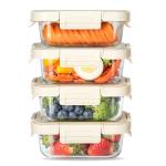 Simple Deluxe Glass Meal Prep Containers with Lids