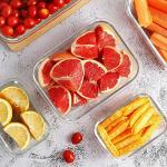 10 Pack BPA-Free Glass Meal Prep Containers