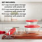 Pyrex Simply Store Round Glass Food Storage Set