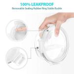 MUMUTOR 24-Piece Airtight Glass Storage Containers