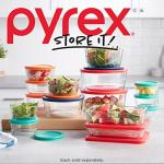 Pyrex Simply Store Round Glass Food Storage Set