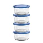 Anchor Hocking 4-Piece Glass Storage Container Set