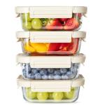 Glass Meal Prep Containers with Lids - BPA-Free